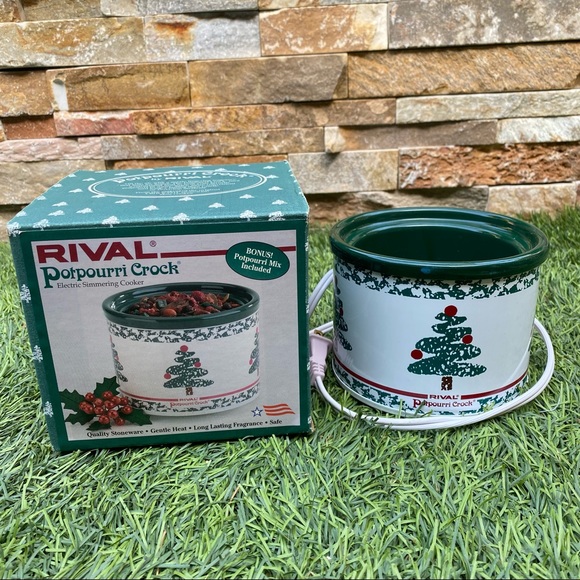 Rival Other Vintage Rival Potpourri Crock Pot Holiday Edition